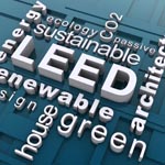 LEED words inclduing green, renewable, ecology, architecture